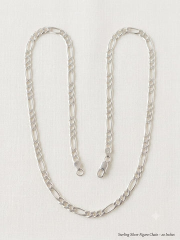 Elegant Sterling Silver Cylinder & Bead Station Chain Necklace | Minimalist Dainty Ball Link Chain